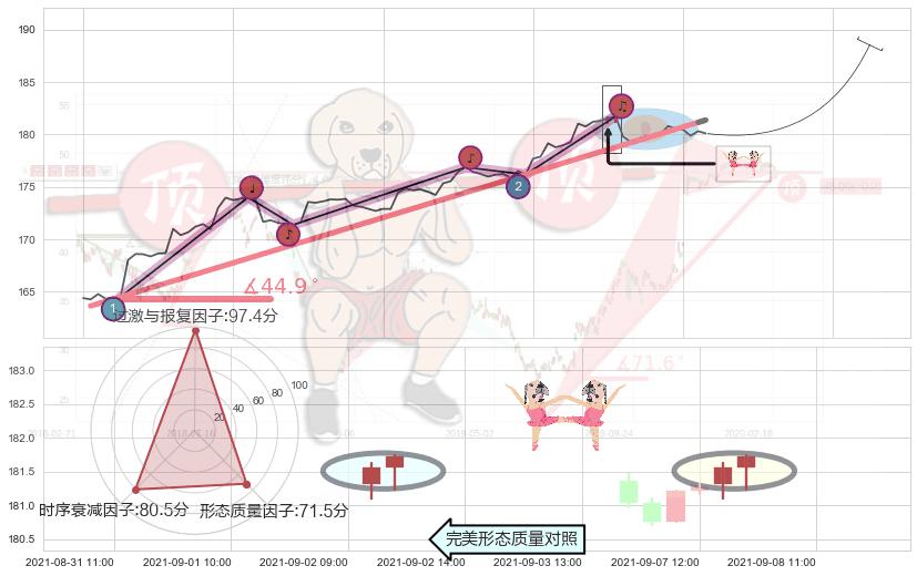 双针探底+吊颈线（上吊线） ➕ 趋势线